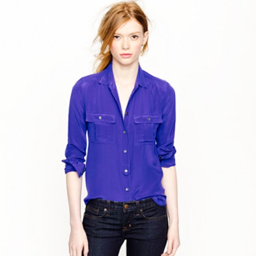 J Crew Silk top